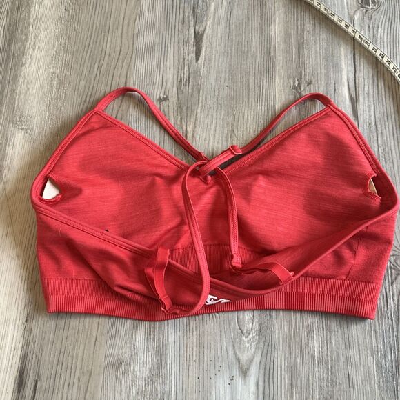 NWOT Women's Best Define 2.0 Seamless Halter Neck Bra in Pink - Size Small - Picture 8 of 12